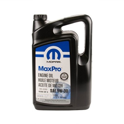 Mopar MaxPro Motoröl ÖL 5W30 5L 5 Liter ILSAC GF-5 Chrysler MS-6395