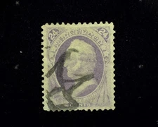 HS&C: Scott #153 Used Vf/Xf US Stamp