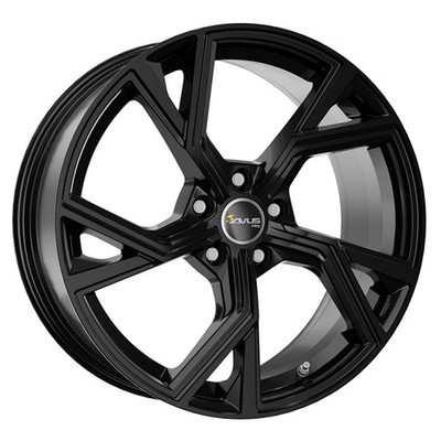 ALLOY WHEEL AVUS AF20 FOR VOLKSWAGEN GOLF V 2003-2007 8.5X19 5X112 BLACK YMJ