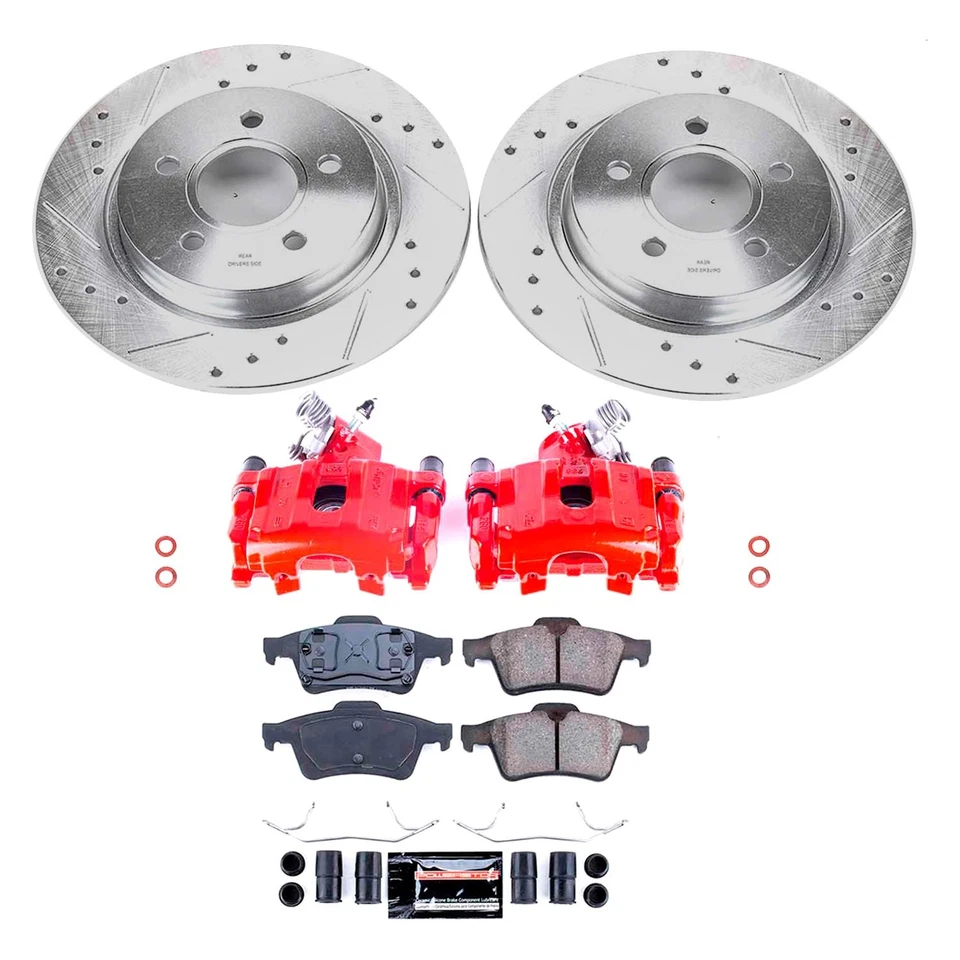 PowerStop KC5309A Brake Kit For Volvo S40 2004-2005 Rear - Изображение 2 из 4
