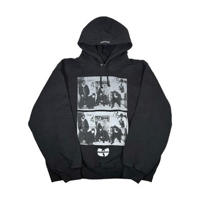 Supreme Wu-Tang Clan Hooded Sweatshirt Black - XL (Used)*