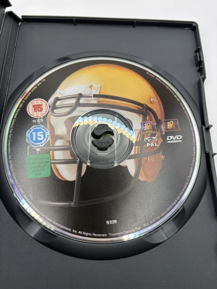 All the Right Moves film, Tom Cruise, 15 rating DVD 2004, sport’s drama,  - Image 3 of 4