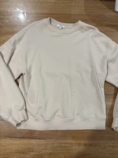 Agolde Oversized Nolan Drop Shoulder Sweatshirt RRP $399 BRAND NEW APC