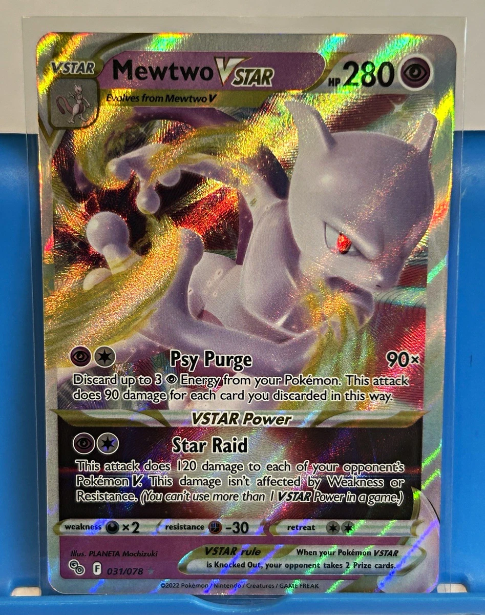 Mewtwo VSTAR 031/078 Pokémon GO for sale | eBay