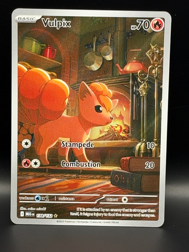 VULPIX 138/132 ILLUSTRATION RARE MEGA EVOLUTION POKEMON HOLO NM/M