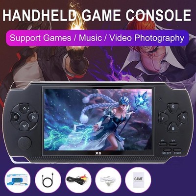 8GB Retro Spielekonsole Handheld Videospielkonsole 4,3 Zoll Gamepad Spielstation