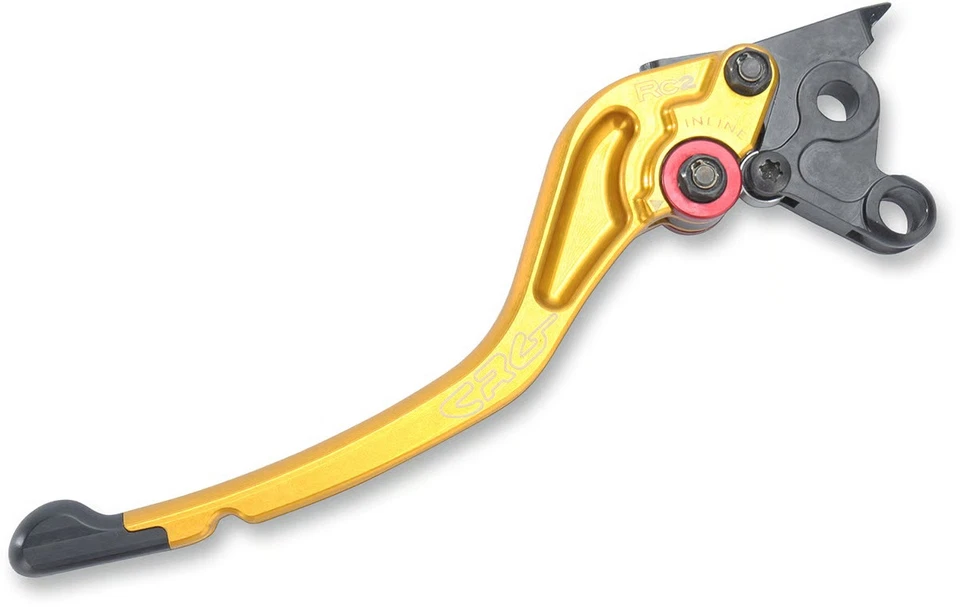 Palanca de freno CRG RC2 longitud estándar - dorado motocicleta bicicleta de calle 2AB-521B-T-G Foto 2 de 4