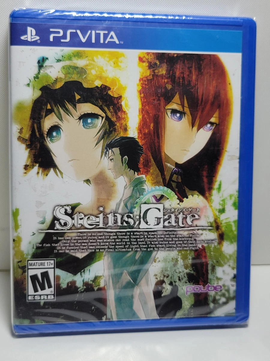 Sony PlayStation Vita Steins; Gate Visual Novel Video Games for