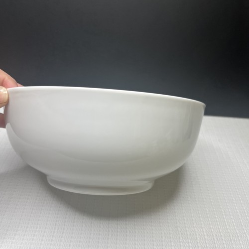 Gourmet by Fitz & Floyd Weiß Porzellan Servierschüssel 8" x 3,5 Zoll - Bild 4 von 8