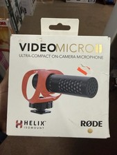 RODE VideoMicro II Ultrakompaktowy mikrofon strzelby na aparacie