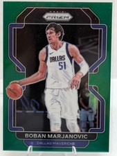 2021-22 PRIZM GREEN #167 BOBAN MARJANOVIC DALLAS MAVERICKS