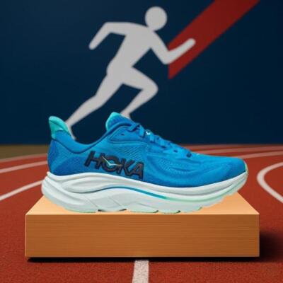 おもちゃ HOKA ONE ONE Clifton NEW Hoka One One CLIFTON 10 WIDE (2E) 1162032/HSK Men's Running