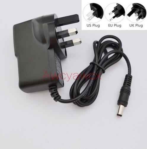 10V 1A Supply Charger Adapter AC DC Power 1 M US/UK/EU/AU Plug 5.5*2.5mm Black - Photo 6/14