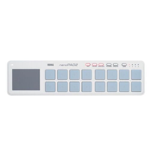 KORG USB MIDI NANO PAD2 nanoPAD2 Controller White 100% Genuine Product - Picture 2 of 6