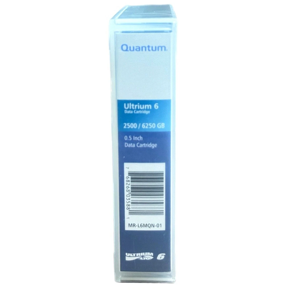 Quantum LTO Ultrium 6 WORM Data Cartridge 2.5TB/6.25TB BaFe MR-L6MQN-01 - Sealed - Image 3 of 4