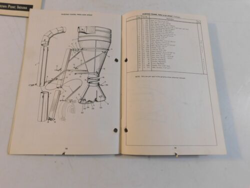 1950s LETZ PARTS LIST X120 MODEL 50X SERIES GRINDERS BROCHURE - Picture 6 of 7
