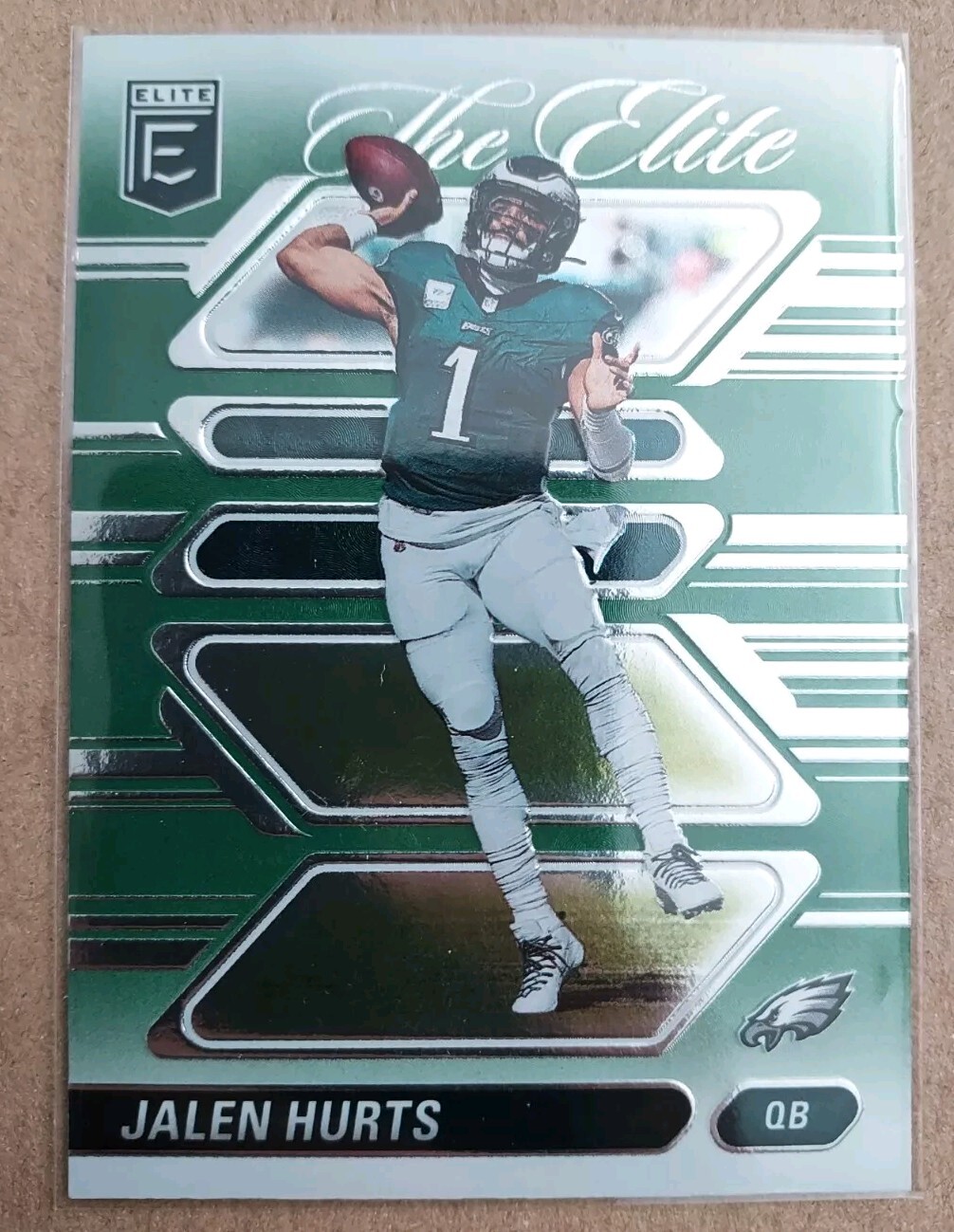 2024 Elite Football Jalen Hurts The Elite Green #2 Philadelphia Eagles