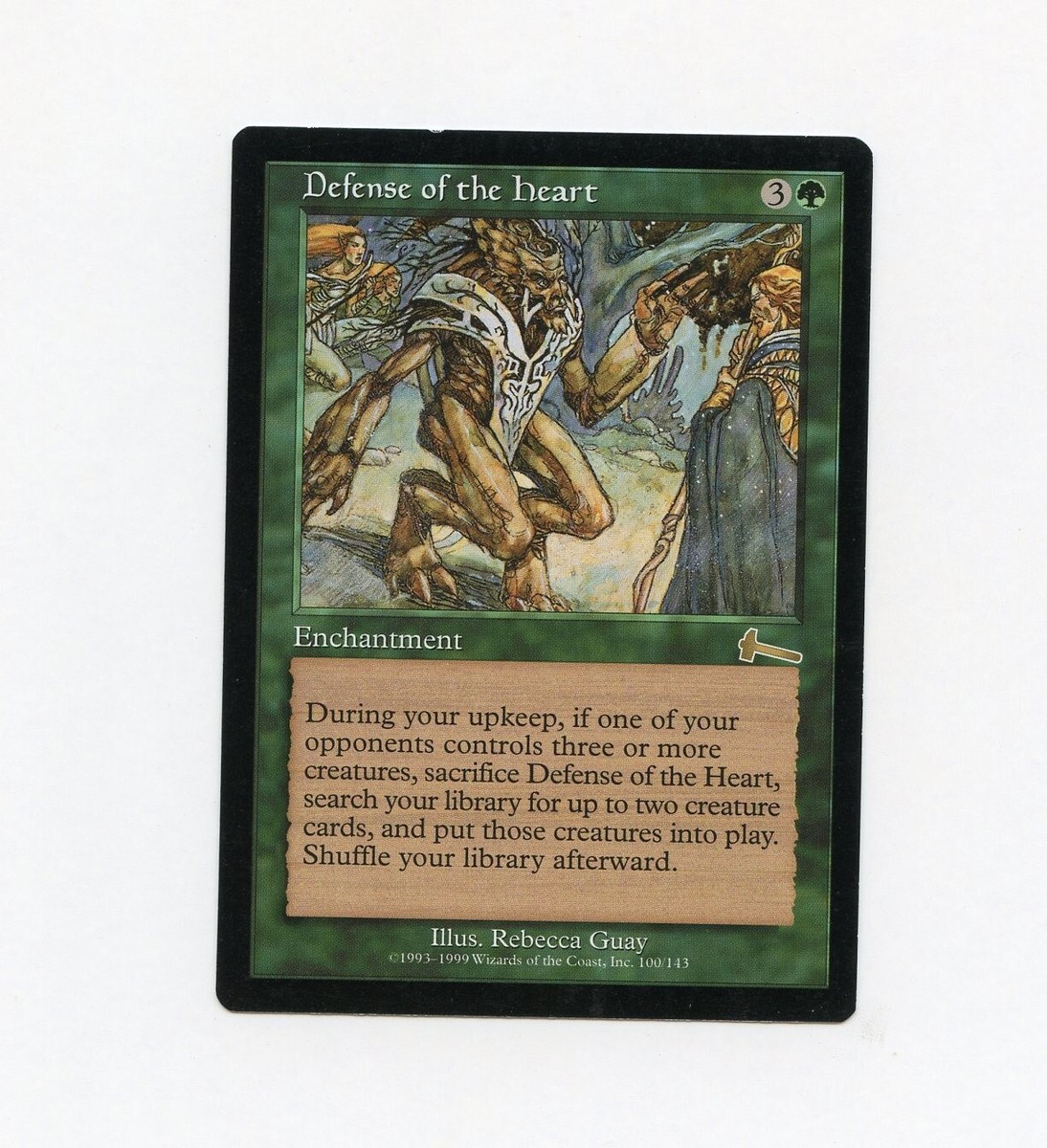 Defense of the Ancients Urza's Legacy LP Magic the Gathering MTG