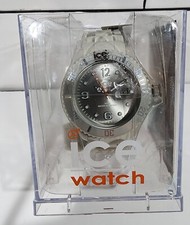 NEW Authentic Ice - Unisex - Silver - Big Watch - working