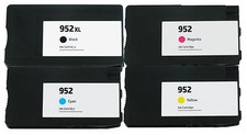 4PK Reman HP 952XL 952 Ink Cartridge Officejet Pro 8710 8715 8716 8720 8725 8728