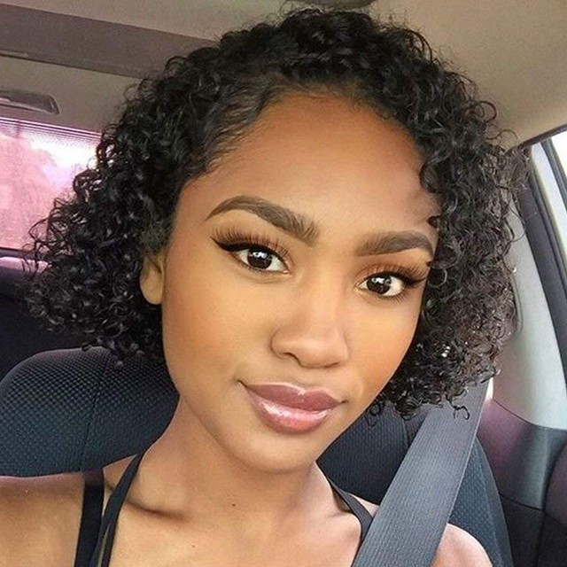 Doren Short Bob Human Hair Wigs For Black Women Natural Wave U