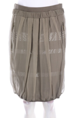 GUNEX Silk-Skirt Layer Look Applications I 44 = D 38 taupe