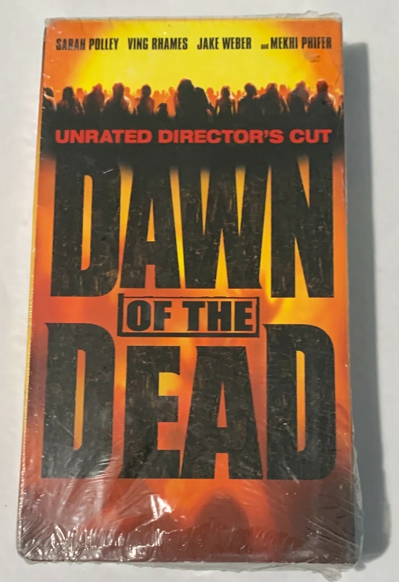 Dawn of the Dead VHS, 2004 [UNIVERSAL WATERMARK] Zack Snyder - NEW