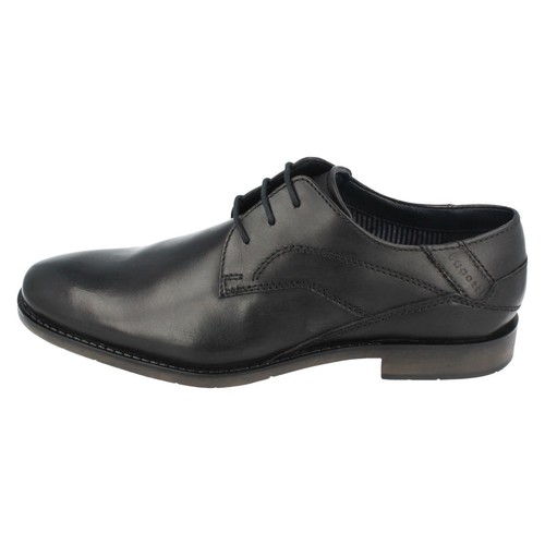(Black, UK 8) Mens Bugatti Formal Lace Up Shoes 313-2003-1000