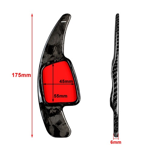 Steering Wheel Paddle Shifter Extension Fit Audi A3 A4 A5 S3 S4 Q2 Q5 Q7 TT TTS - Picture 11 of 12