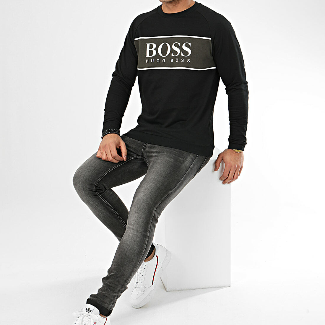 boss authentic sweatshirt