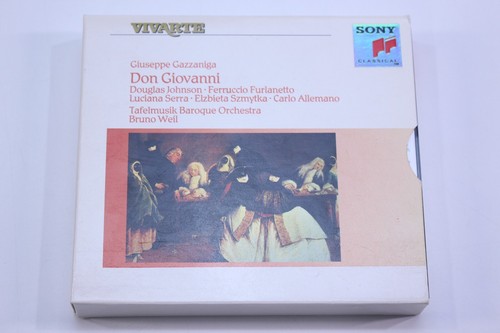 Vivarte Giuseppe Gazzaniga Don Giovanni CD Oop Disc Bruno Well SK46693 Sony Set - Picture 2 of 20