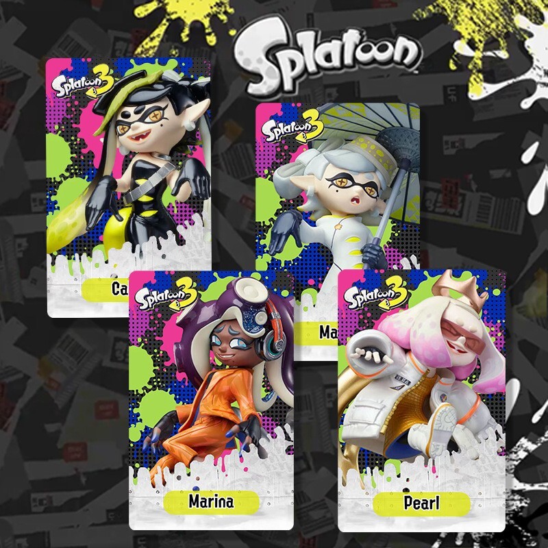 All 27 PCS Amiibos Card Splatoon 3 Octoling Octopus Fast Shipping