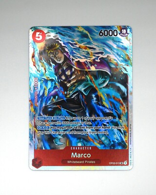 One Piece Card Game TCG Pillars of Strength OP03 SUPER RARE English NM/M |  eBay