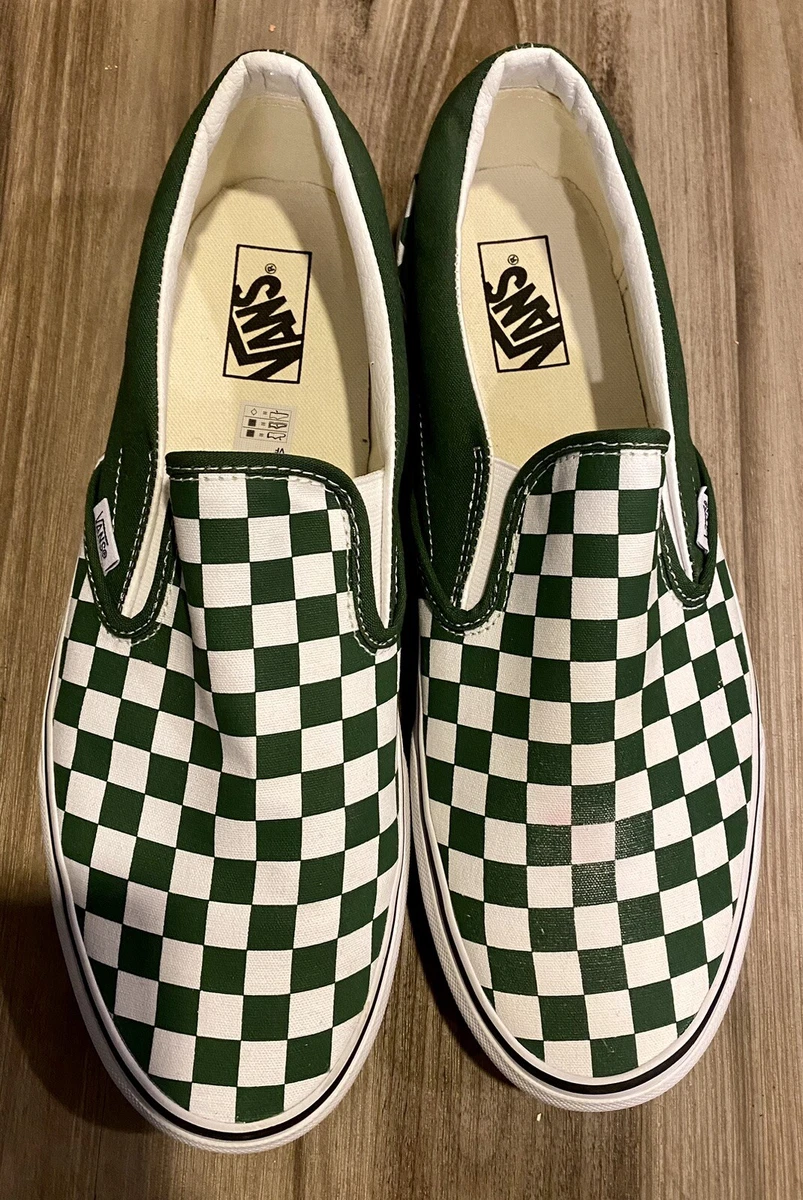 Checkerboard top vans fading