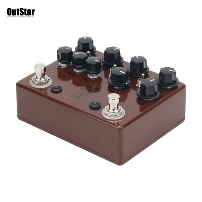 LY-ROCK Overdrive Pedal Distortion Pedal Guitar Stompbox for JHS Sweet Tea V3