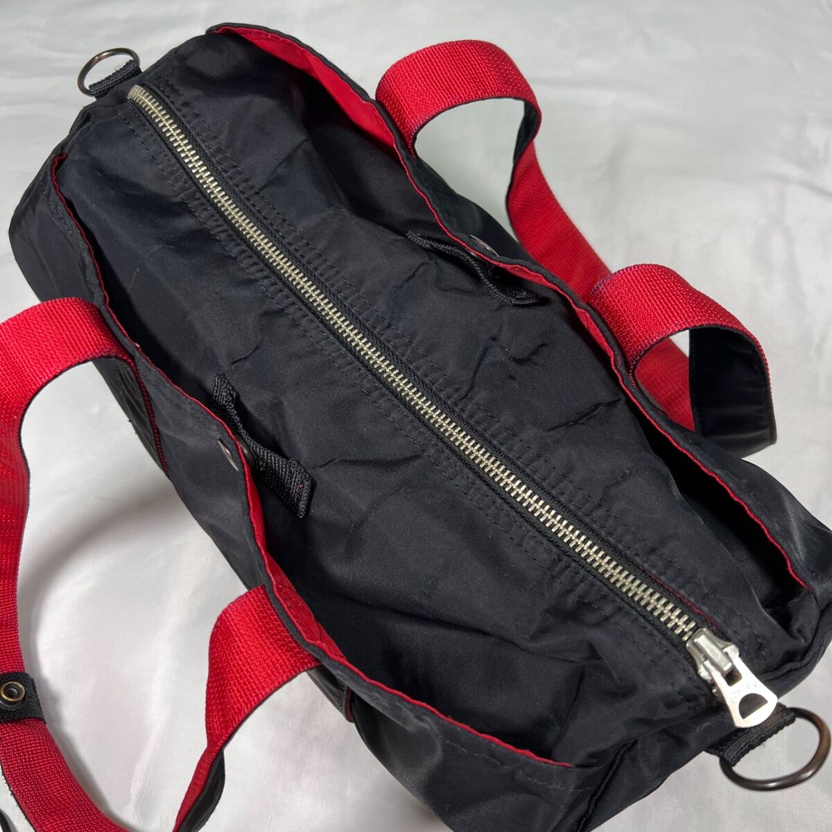 Porter Yoshida & Co L-fine ILS Boston bag 2way black red | eBay