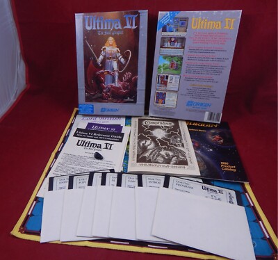 PC DOS:   Ultima 6 VI: The False Prophet- Origin 1990