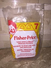 MCDONALDS FISHER PRICE ONCE UPON A DREAM PRINCESS FIGURINE HAPPY MEAL TOY