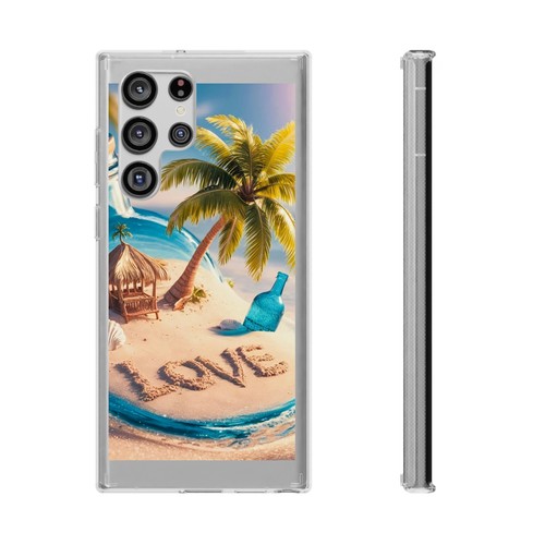 Tropical Paradise 3D Render Cell Phone Case – Hyper-Realistic Beach Scene - Picture 57 of 68