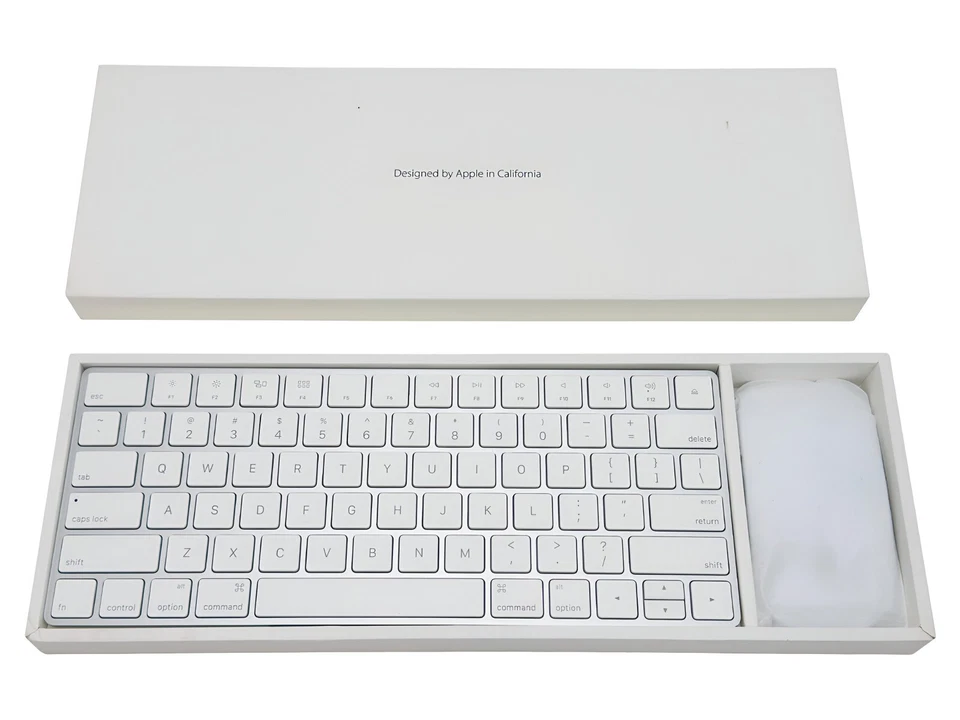 Apple Magic Keyboard A1644 & Magic Maus A1657 W / Box Ladekabel Wand Ladegerät - Bild 2 von 4