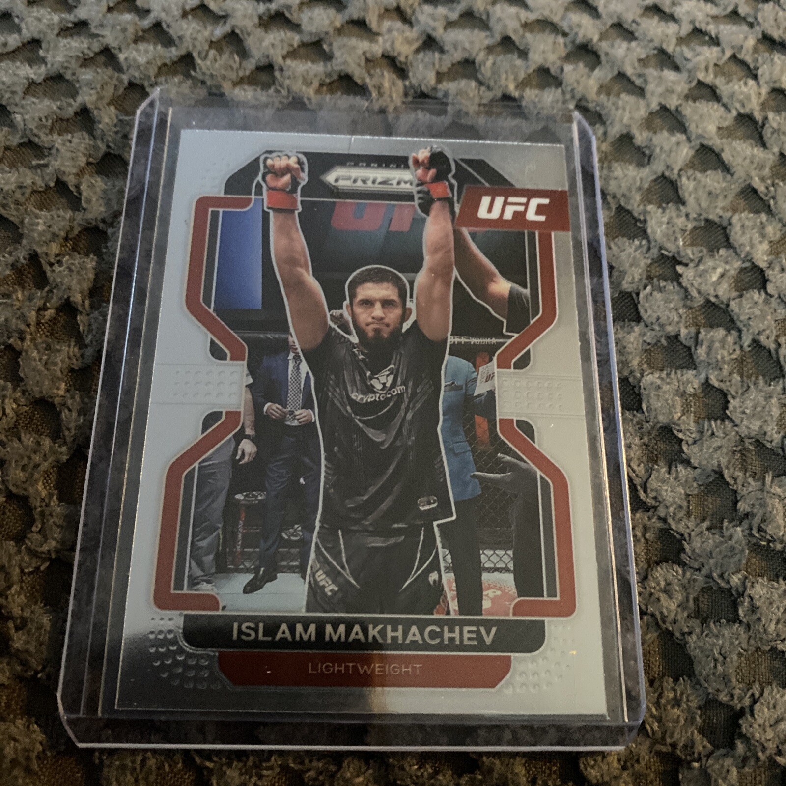 2022 Panini Prizm Islam Makhachev UFC Card # 125 Lightweight