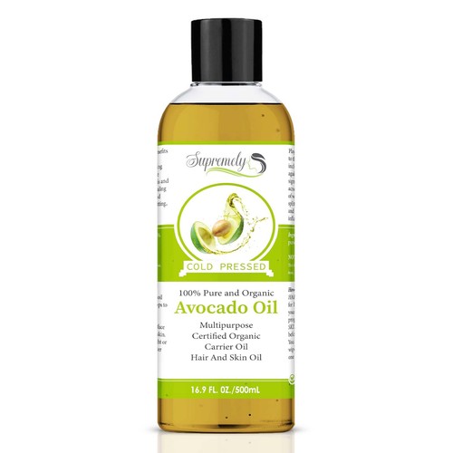 Avocado Oil Organic Cold Pressed Face Hair Body Skin Care 100 Pure