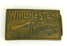 Winchester Repeating Arms belt buckle western