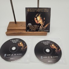 A Beautiful Mind Video CD VCD Format Chinese Subtitles 2x Disc With Insert