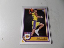 Max Christie Rookie Card (RC) 2022-23 Panini Hoops Basketball No. 262