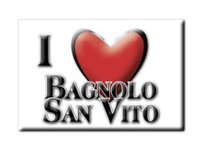 Calamita Bagnolo San Vito (MN) - Lombardia Magnete Da Frigo Souvenir Italia