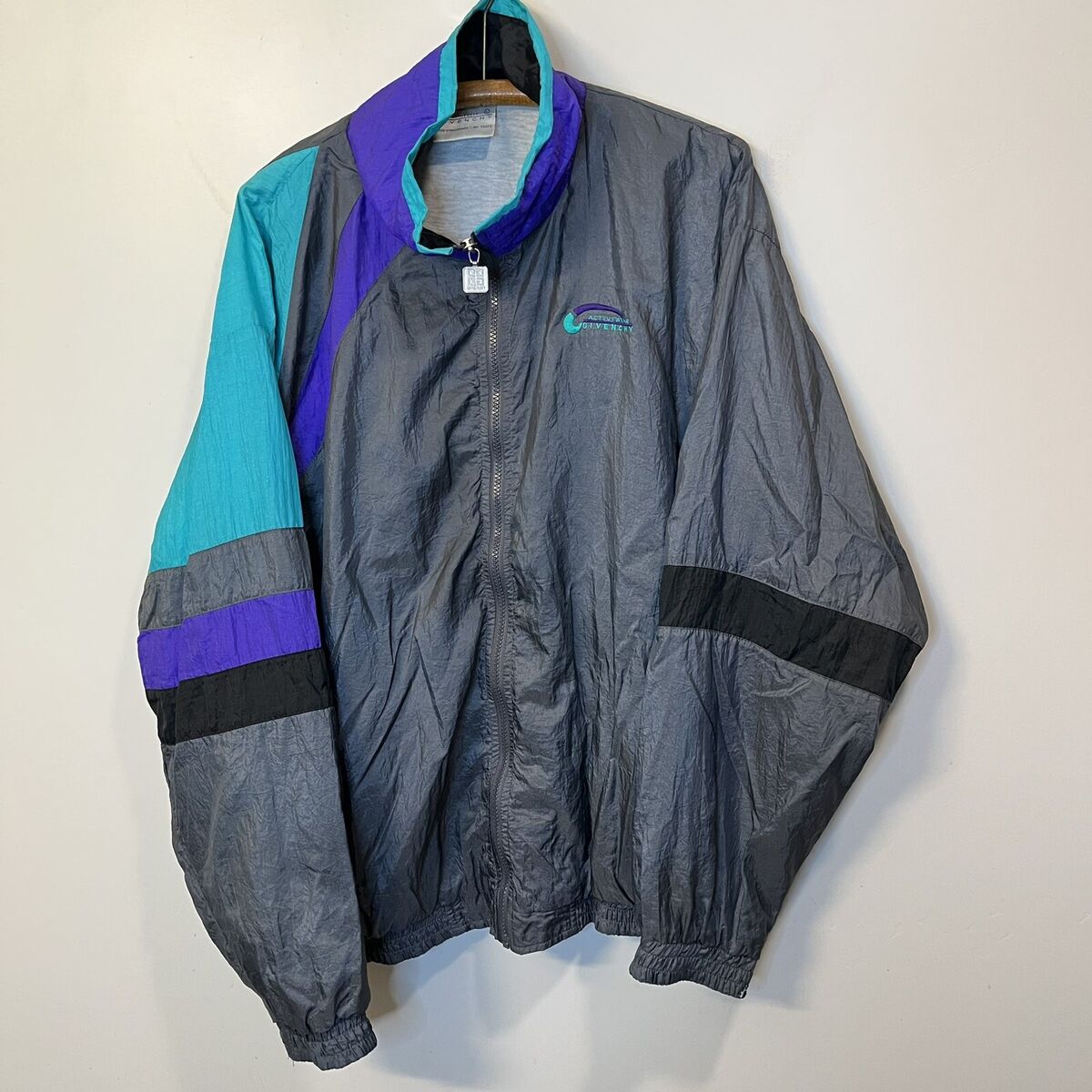 Vintage Givenchy Activewear Full Zip Windbreaker Jacket Vintage Givenchy Activewear Full Zip Windbreaker Jacket