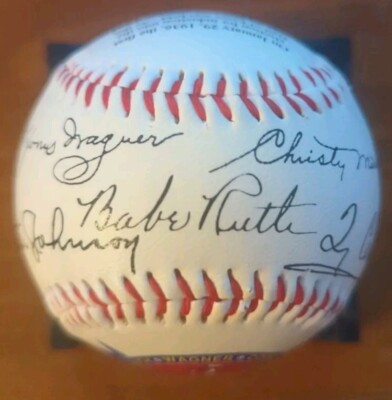 60th Anniversary of First HOF Election in 1936 Souvenir