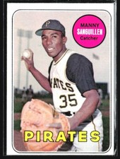 1969 Topps - #509 Manny Sanguillen