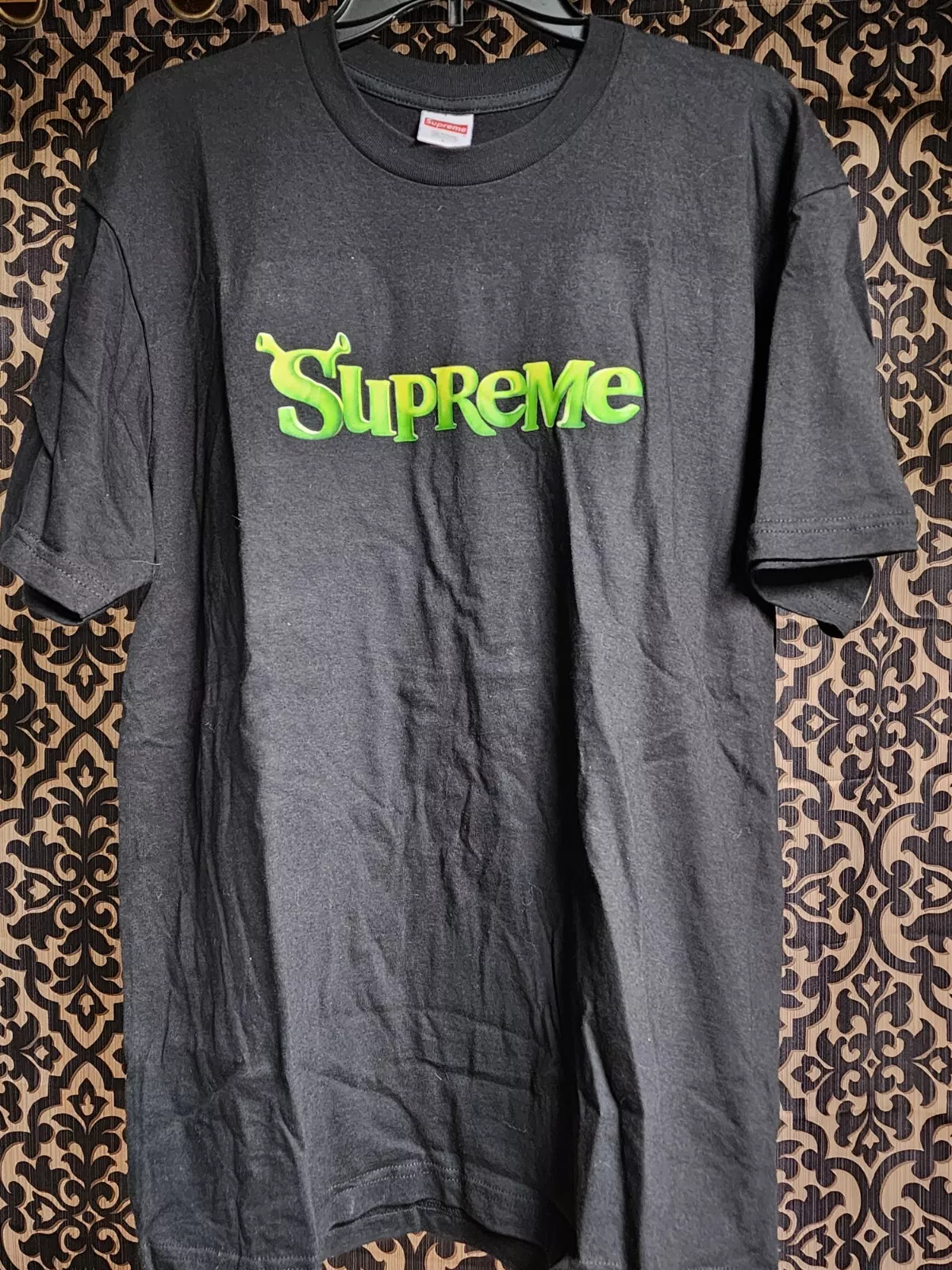 Tee shirt Supreme Shrek taille L noir FW21 Supreme New York 2021 DS